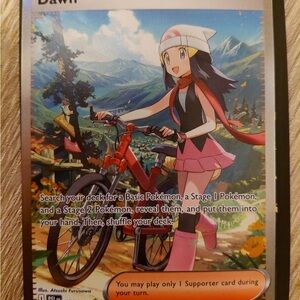 Dawn Full Art Phantasmal Flames Pokemon Card Holo